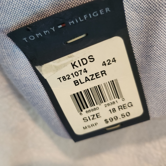 Tommy Hillfiger Kids Blazer Sz 18 New - Picture 11 of 14